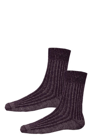 Produktbild f&uuml;r 'HIRSCH SPORTS Socken lang MARTIN Strick lila'