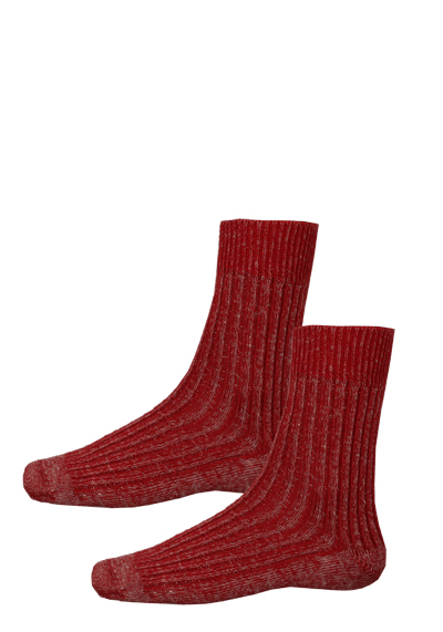Produktbild f&uuml;r 'HIRSCH SPORTS Socken lang MARTIN Strick rot'