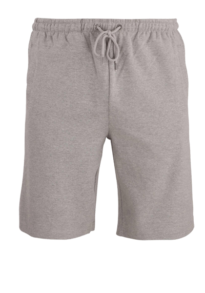HAJO Sweatshort mit Tunnelzug Baumwoll-Mikrofaser-Mix hellgrau preisreduziert