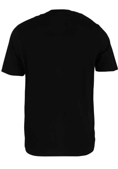 HAJO T-Shirt Kurzarm Rundhals schwarz