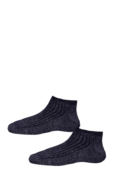 HIRSCH SPORTS Sneakersocken DANNY Strick dunkelblau