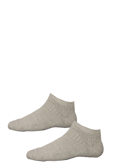HIRSCH SPORTS Sneakersocken DANNY Strick beige