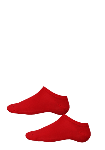 HIRSCH SPORTS Sneakersocken ALEX Jersey rot