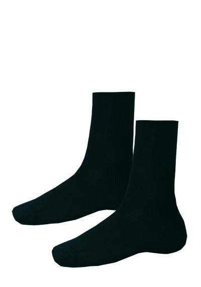 HIRSCH NATUR Socken Baumwolle Jersey dunkelgr�n