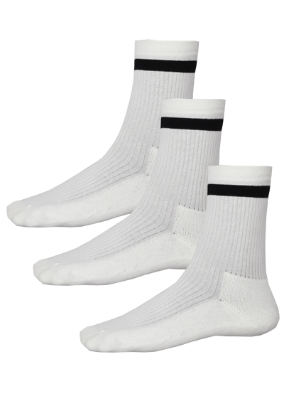 HIRSCH SPORTS Socken 3er Pack lang GERRIT Frottier wei�