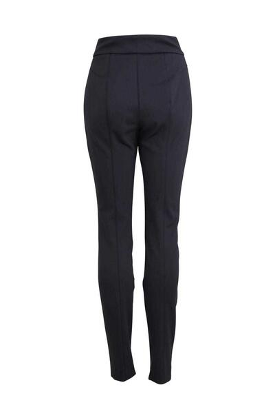 Produktbild fr 'HUGO Skinny Hose HONATA Reiverschluss Bgelfalte schwarz'