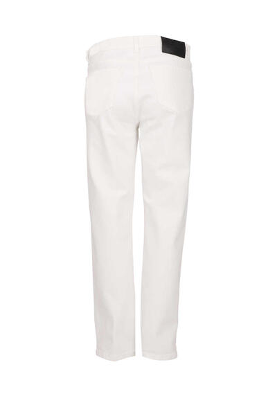 Produktbild fr 'HUGO Straight Jeans GWINDY Knopfleiste 5-Pocket ecru'