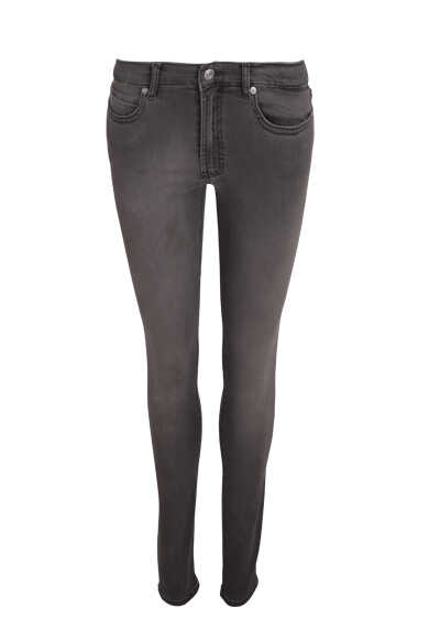 HUGO Skinny Fit Jeans 5-Pocket Stretch grau