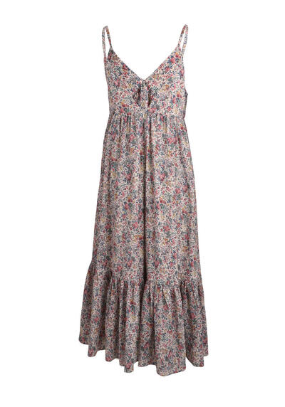 Produktbild fr 'IDANO rmelloses Kleid ALEXANDRE Trger Muster blau'