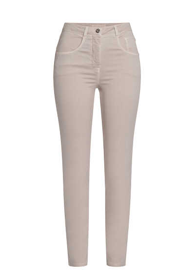MARC AUREL Skinny Fit Hose High-Waist 5-Pocket beige
