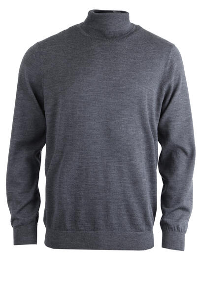 Produktbild für 'MARVELIS Rollkragenpullover Langarm dunkelgrau'