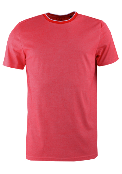 Produktbild für 'MARVELIS T-Shirt Halbarm Quick Dry Rundhals Struktur dunkelrot'