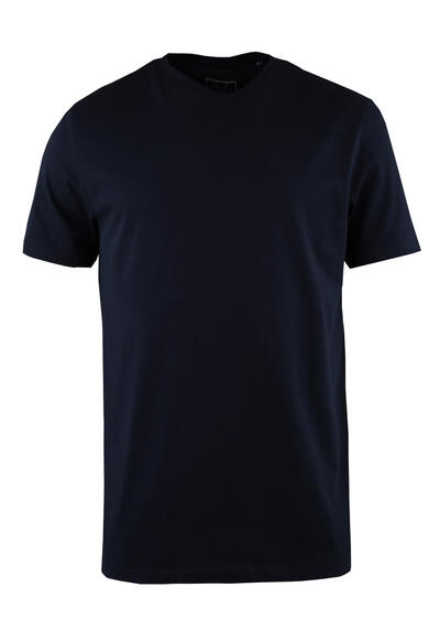 Produktbild für 'MARVELIS T-Shirt Halbarm Rundhals Baumwolle Jersey nachtblau'