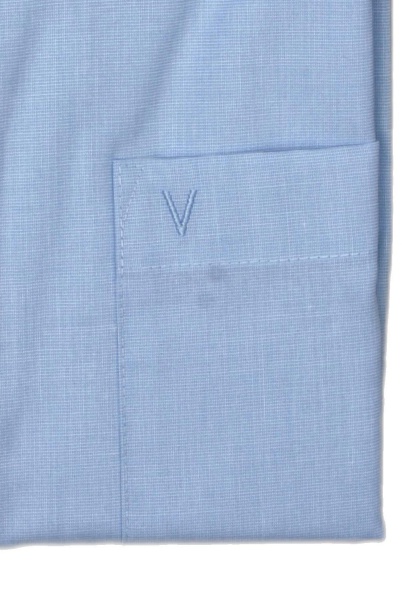 Produktbild fr 'MARVELIS Modern Fit Hemd Halbarm New Kent Kragen hellblau'