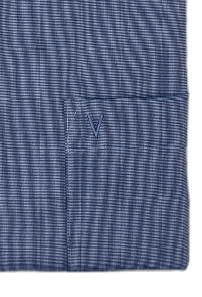Produktbild fr 'MARVELIS Modern Fit Hemd Halbarm New Kent Kragen rauchblau'