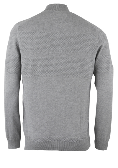 Produktbild fr 'MARVELIS Casual Strickjacke Langarm Reiverschluss grau'