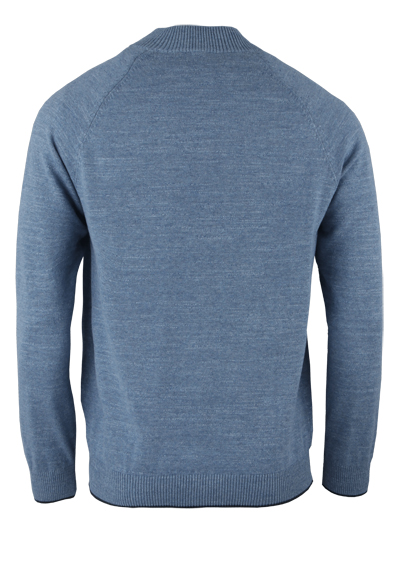 Produktbild fr 'MARVELIS Casual Strickjacke Langarm Reiverschluss rauchblau'