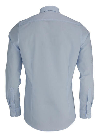 MARVELIS Body Fit Hemd extra langer Arm hellblau