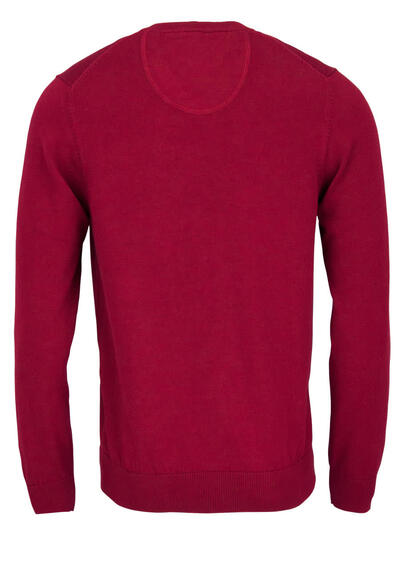 Produktbild fr 'MARVELIS Strick Pullover Langarm V-Ausschnitt chianti'