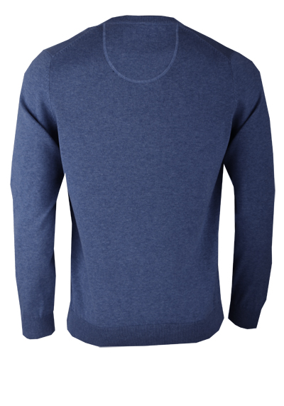 Produktbild fr 'MARVELIS Strick Pullover Langarm V-Ausschnitt dunkelblau'