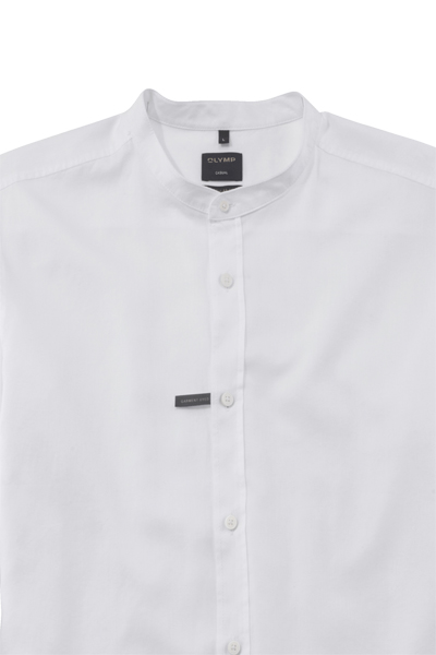 Produktbild fr 'OLYMP Casual regular fit Hemd Langarm Stehkragen wei'