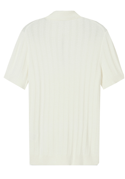 Produktbild f�r 'OLYMP Casual Polo Halbarm Polokragen Strick wei�'