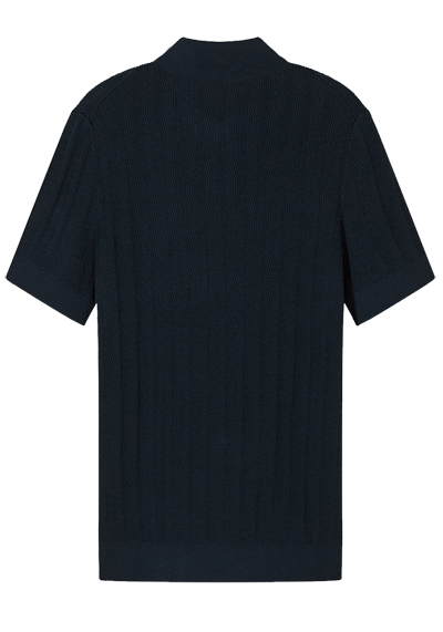 Produktbild f�r 'OLYMP Casual Polo Halbarm Polokragen Strick nachtblau'