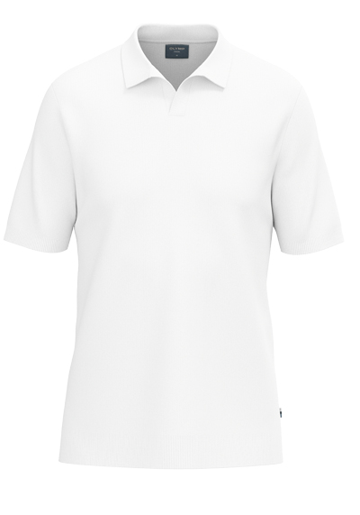 Produktbild f�r 'OLYMP Casual Polo Halbarm Polokragen Strick wei�'