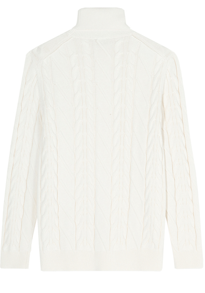 Produktbild f�r 'OLYMP Rollkragenpullover Langarm Struktur Strick ecru'