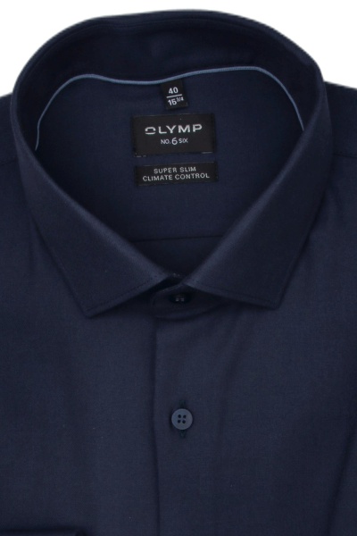 Produktbild fr 'OLYMP No. Six 24/Seven super slim Hemd extra langer Arm Stretch navy'