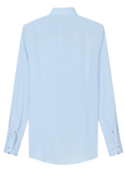 Produktbild f�r 'OLYMP Level Five body fit Hemd extra langer Arm New Kent Kragen Chambray hellblau'