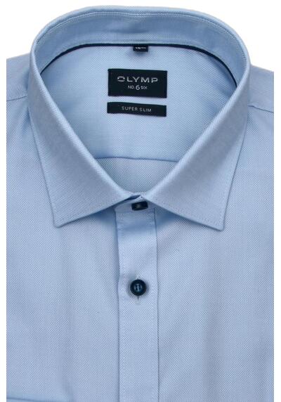 Produktbild fr 'OLYMP No. Six super slim Hemd Langarm hellblau'