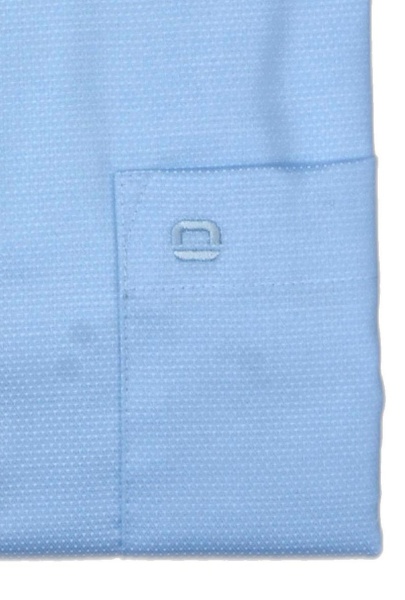 Produktbild fr 'OLYMP Luxor comfort fit Hemd Langarm New Kent Kragen Struktur hellblau'