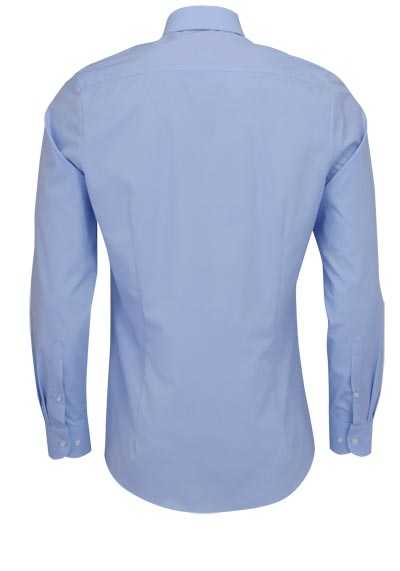 OLYMP Level Five body fit Hemd extra langer Arm Stretch hellblau