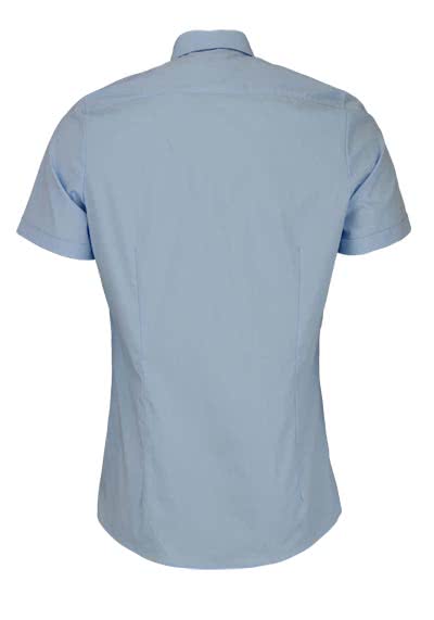 Produktbild f�r 'OLYMP Level Five body fit Hemd Halbarm Popeline Stretch hellblau'