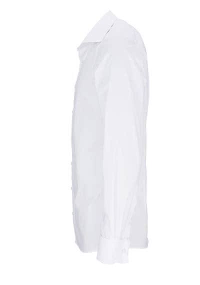 OLYMP Level Five body fit Hemd Langarm weiß ohne Manschettenknopf