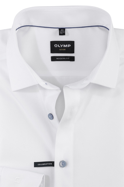 Produktbild fr 'OLYMP Luxor modern fit Hemd Wedding Special New kent Kragen wei'