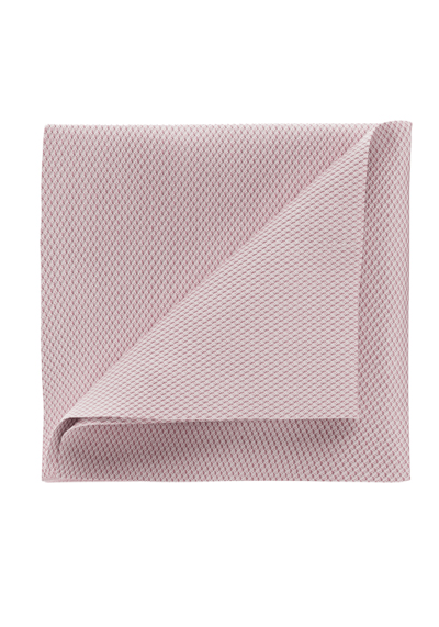 OLYMP Einstecktuch aus reiner Seide Muster rosa