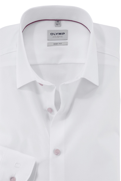 Produktbild fr 'OLYMP Level Five body fit Hemd Langarm Wedding Special New Kent Kragen wei'
