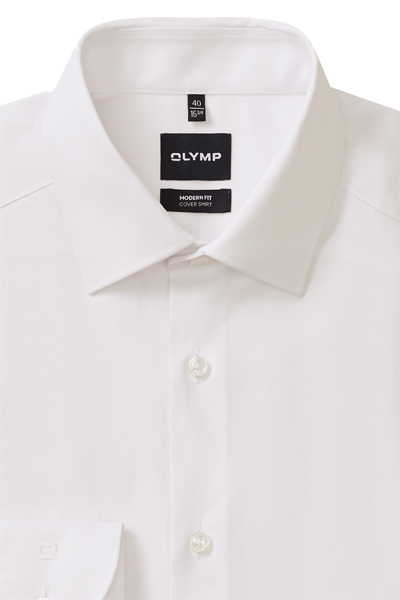 Produktbild f�r 'OLYMP Luxor modern fit Hemd Langarm New Kent Kragen Cover Shirt beige'