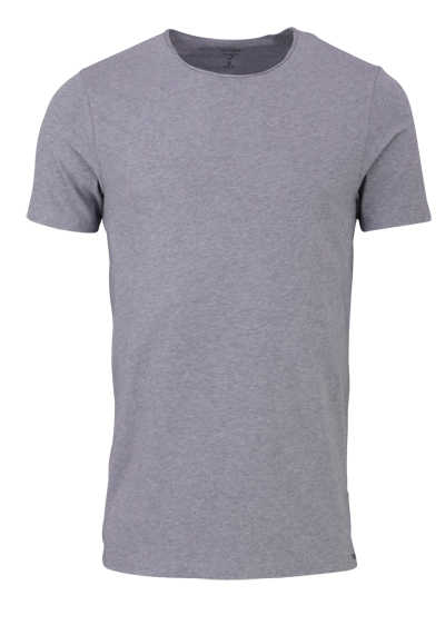 OLYMP Level Five T-Shirt Halbarm Rundhals Stretch mittelblau