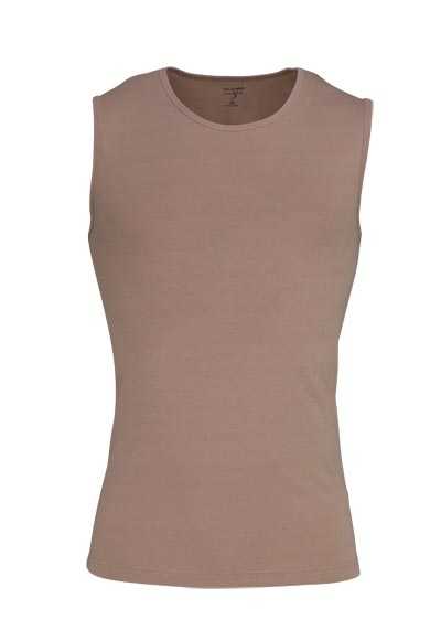 OLYMP Level Five body fit Unterzieh- T-Shirt Rundhals Stretch beige