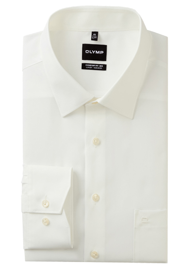 Produktbild für 'OLYMP Luxor comfort fit big Hemd Langarm New Kent Kragen beige'