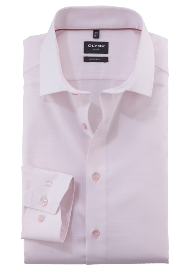 Produktbild für 'OLYMP Luxor modern fit Hemd Wedding Special New kent Kragen Faux rosa'