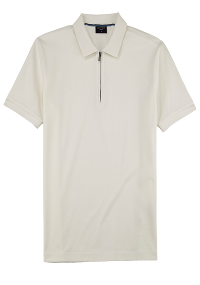 Produktbild für 'OLYMP Regular Fit Polo Halbarm Reiverschluss Polokragen Jersey ecru'