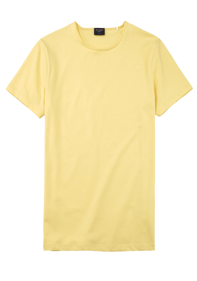 Produktbild für 'OLYMP Regular Fit T-Shirt Halbarm Rundhals Stretch Jersey gelb'