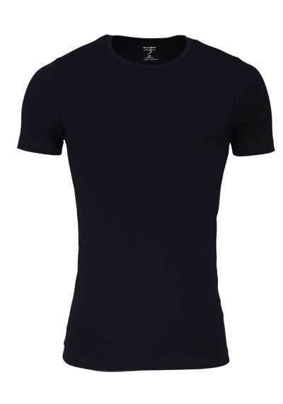 OLYMP T-Shirt Level Five body fit Halbarm mit Rundhals schwarz