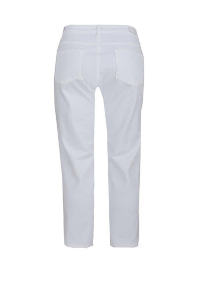 Produktbild fr 'OUI 7/8 Jeans THE CROPPED 5 Pocket wei'
