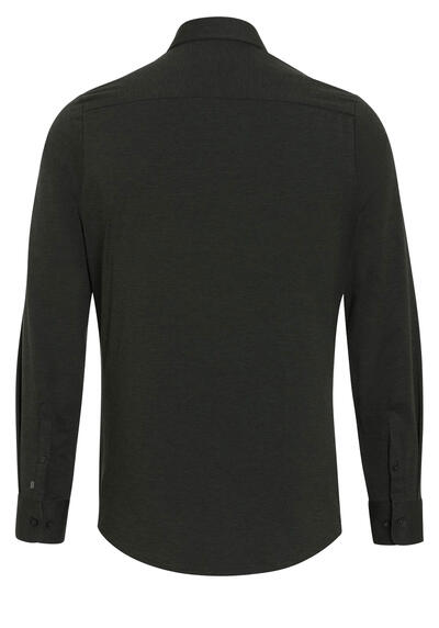 Produktbild fr 'PURE Slim Fit Hemd Langarm Haifischkragen Functional Stretch oliv'