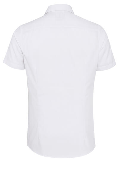 Produktbild fr 'PURE Modern Fit Hemd Halbarm New Kent Kragen wei'